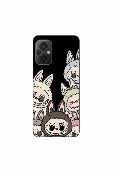 OEM Husa compatibila cu Xiaomi Poco M5 Silicon Gel Tpu Model Labubu Pattern B...