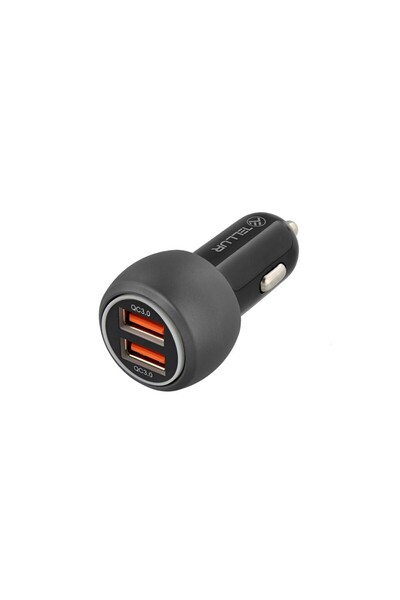 TELLUR Încărcător auto FCC8 6A 36W (QC 3.0 + QC 3.0), negru