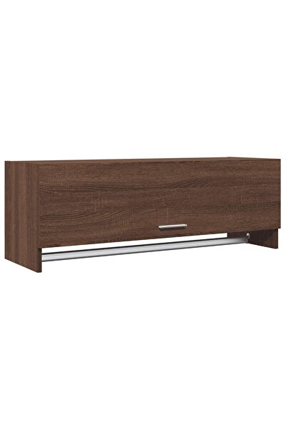 vidaxl Șifonier, stejar maro, 100x32,5x35 cm, lemn prelucrat