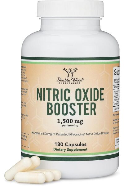 Double Wood Supplements أكسيد النيتريك (مكمل ما قبل التمرين خالٍ من المنشّطات...