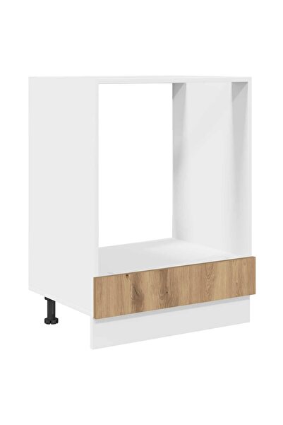 vidaxl Artisanal Oak Hanging Cabinet 60 x 46 x 81.5 cm