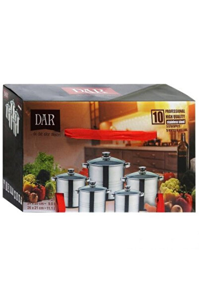 La Roma Scent Your Story STAINLESS STEEL Top Bottom Set 10PCS POTS WITH GLASS...