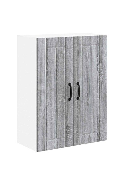 vidaxl Dulap de bucătărie Gri Sonoma 60 x 31 x 80 cm Lemn compozit