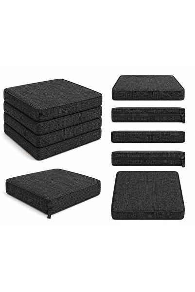 EA HOME ROYALE COMFORT KETEN ANTRASİT GRİ 53x46cm Sandalye ölçüsüne uygundur....
