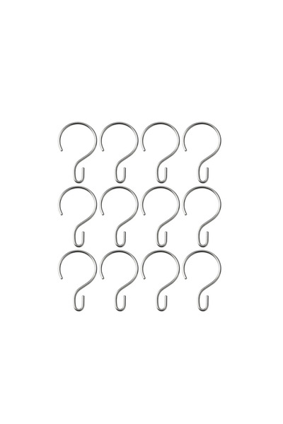 IKEA Quick Shower Curtain Ring Stainless Steel