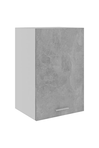 vidaxl Dulap suspendat “Lyon”, gri beton, 39,5x31x60 cm