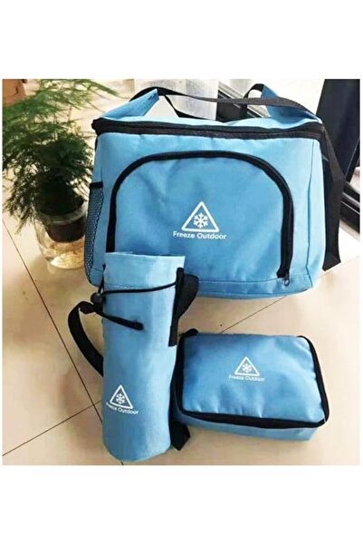 Generic Set of 3 Insulated Lunch Bags for Food and Drinks - for Outdoor Use, ...