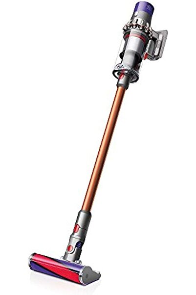 DYSON مكنسة كهربائية لاسلكية Cyclone V10 Absolute، لون نحاسي، 180846-01 - الإ...