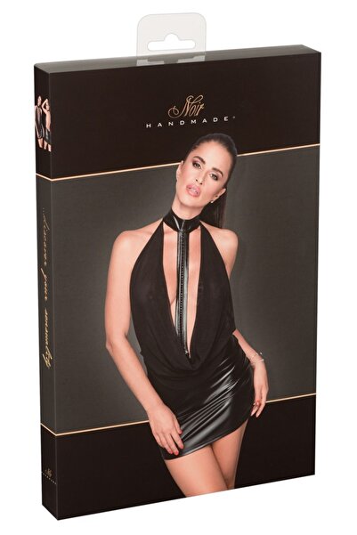 Noir Women's Lingerie – Dress transparent L Black, L – Swaying powernet top part