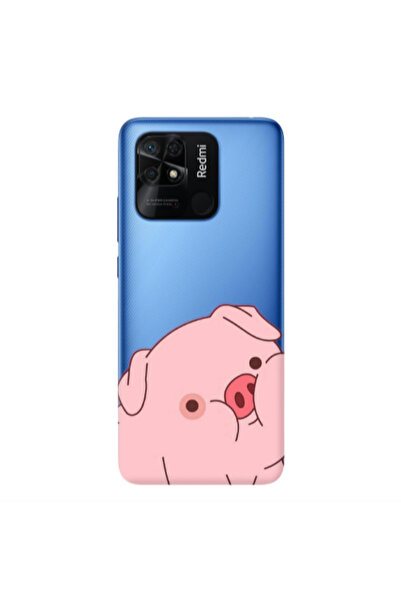 Other Xiaomi Redmi 10C Piggy 1 Transparent Silicone TPU Θήκη