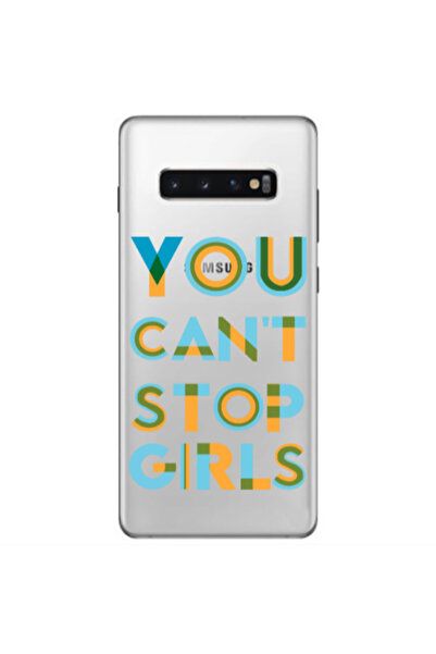 Other Samsung S10 Plus You Cant Stop Girls Transparent Silicone TPU Θήκη