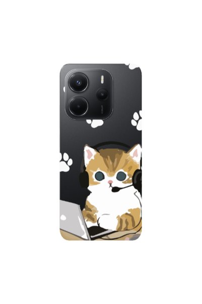 Other Xiaomi Redmi Note 14 Call Center Transparent Silicone TPU Θήκη