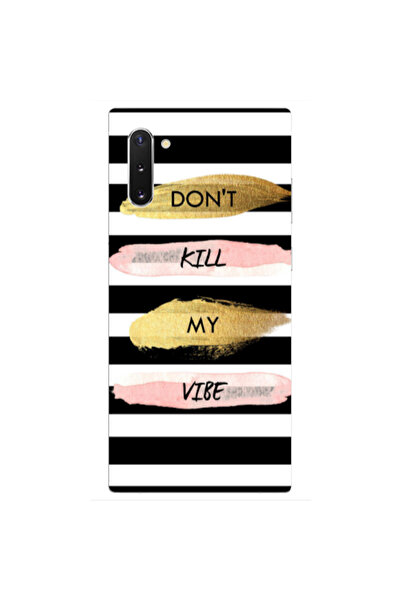 Other Samsung Note 10 Plus Kill my vibe Transparent Silicone TPU Θήκη