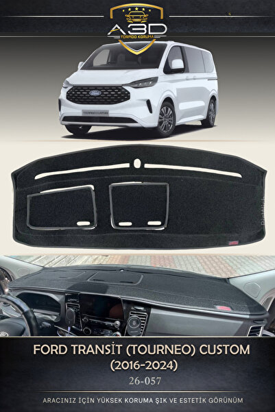 A3D TORPİDO KORUMA Ford Transit (Tourneo) Custom (2016-2024) Front Dashboard ...