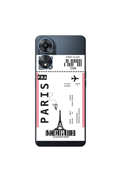 Other Oppo A 98 Paris FRA Transparent Silicone TPU Θήκη