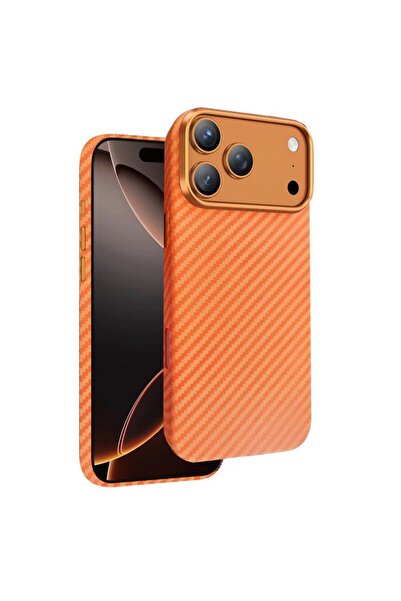 SiPro Θήκη Siipro Aramid Fiber Magsafe Orange iPhone 17 Pro Max