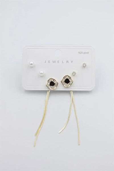 Marsilyan Nvdn- Ieg - Multiple Set Earrings - Gold Iegrs-Nvdn1