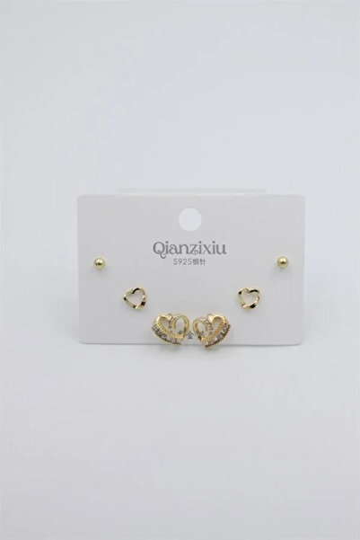Marsilyan Nvdn- Ieg - Multiple Set Earrings - Gold Iegrs-Nvdn1