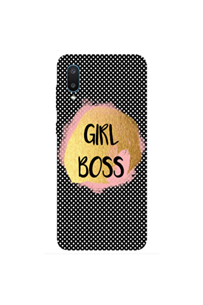 Other Samsung A02 Girl boss make up Transparent Silicone TPU Θήκη