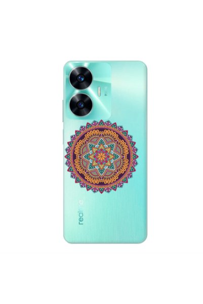 Other Realme C55 Mandala D102 Transparent Silicone TPU Θήκη