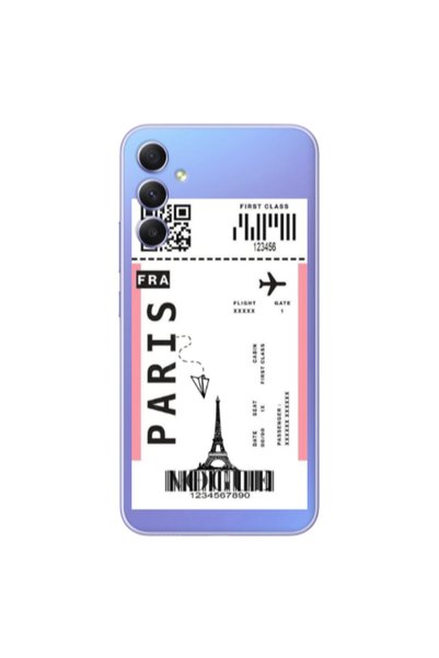 Other Samsung A16 Paris FRA Transparent Silicone TPU Θήκη