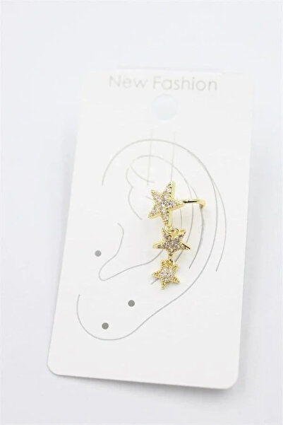 Marsilyan Nvdn- Ieg - Stone-Encrusted Cartilage Earrings - Gold Iegrs-Nvdn1