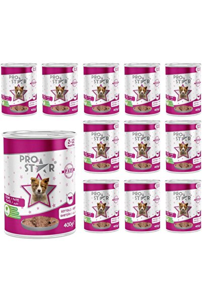 Terra Organik Prostar Yavru Köpek Biftekli Pate 400 Gr x 12 adet Terra Organik 1025782