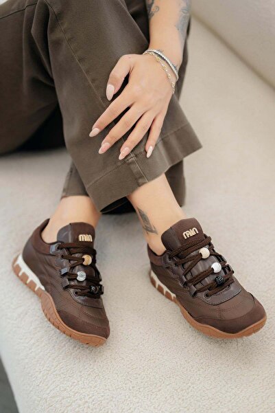 Parponi Ozzy Women's Parachute Fabric Sports Shoes Brown