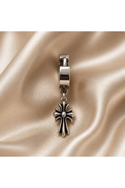 Alissa Accessories ALİSSAVİP TASARIM TEK ERKEK KÜPE 316L ÇELİK, KARARMAZ