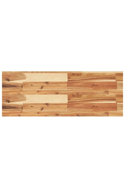 vidaxl Raft suspendat 80x30x4 cm lemn masiv acacia netratat