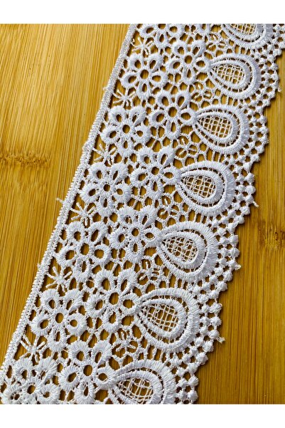 Lorin hobi White Guipure Width 7 cm 1 Meter