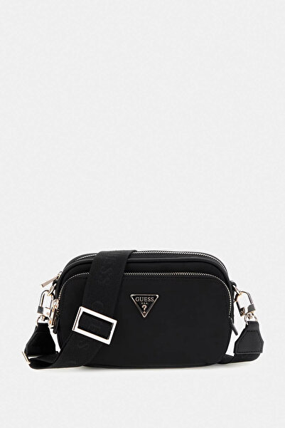 Guess Eco Gemma Crossbody Black Women's Shoulder Bag Hweyg839572