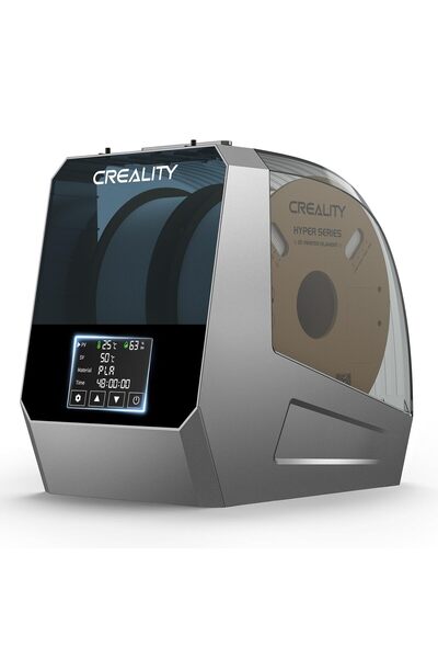 Creality Resmi Uzay PI Filament Kurutucu Plus, 360° sıcak hava ısıtmalı 2 rulo 3D yazıcı filaman kurutma kutusu, PLA ABS PETG TPU 1,75/2,85 mm için kurutucu