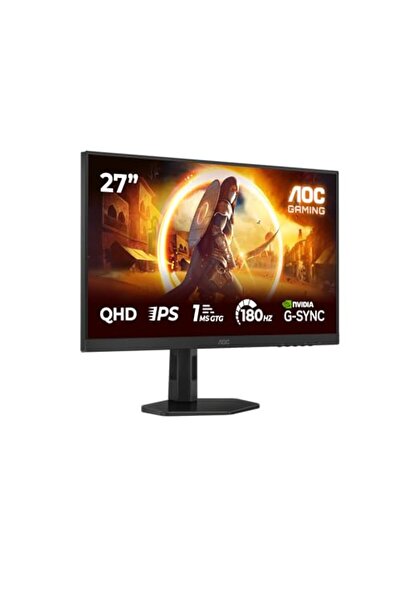 Aoc Q27G4XD 27 inç WQHD oyuncu monitörü, 180Hz, Hızlı IPS panel, 0,5ms MPRT, ...