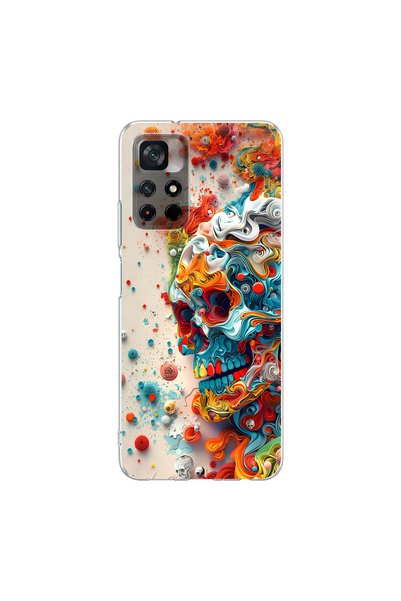 PPKin Poco M4 Pro Compatible Graffiti 5 Design Transparent Case