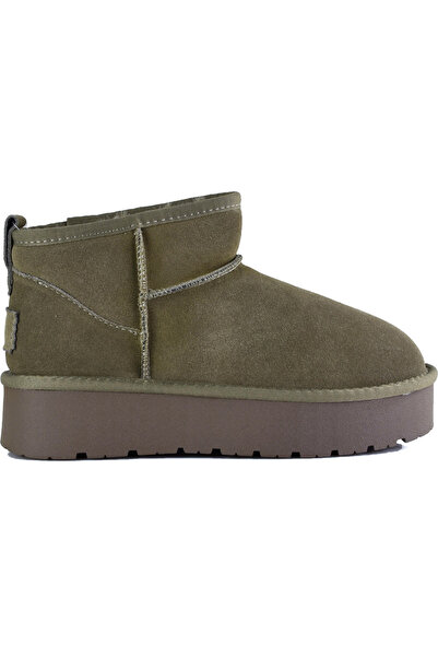 İZY Χακί δίπατο δερμάτινο Australian Boot 1924