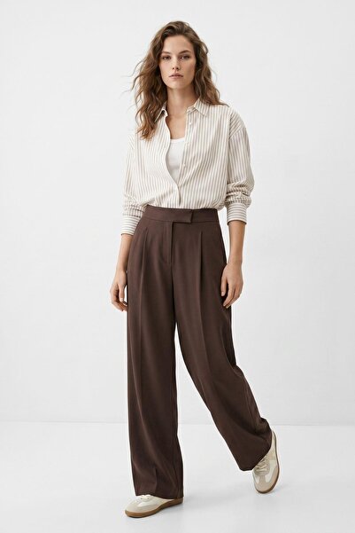 Rays Pantaloni maro cu velcro 8410A