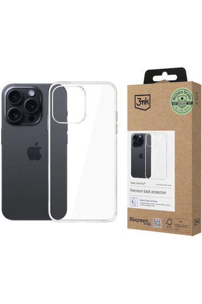 3MK Διαφανής Πλαστική Πίσω Θήκη (iPhone 15 Pro)