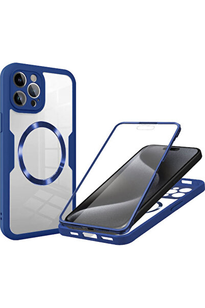 Techsuit ColorVerse 360 Πλήρους Κάλυψης Σιλικόνης Μπλε Θήκη Κινητού Τηλεφώνου...