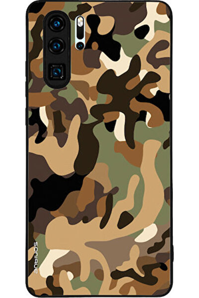 Other Θήκη Sonique Σειρά Στρατιωτικού Καμουφλάζ για Huawei P30 Pro Καφέ