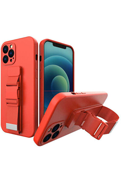 Hurtel Σχοινί Πίσω Κάλυψης Σιλικόνης 1mm Κόκκινο (iPhone XS Max)