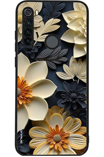 Other Θήκη Sonique Σειράς 3D Λουλουδιών για Xiaomi Redmi Note 8T Εκρού