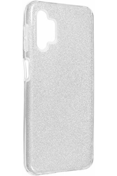 Forcell Λαμπερή Ασημί Θήκη Πλάτης Σιλικόνης (Galaxy A53)
