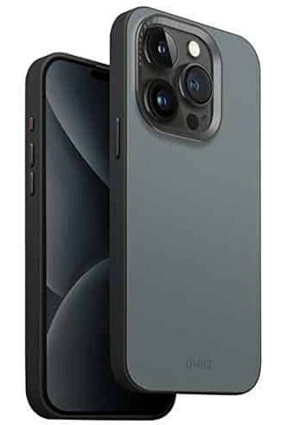 uniq Lyden Ds iPhone 15 Pro Max 6.7 " Θήκη Φόρτισης Magclick Μπλε-Μαύρο/Πλυμέ...