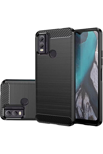 Techsuit Πίσω Κάλυμμα Σιλικόνης Μαύρο (Nokia C22)
