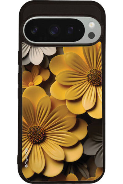 Other Θήκη Sonique Σειράς 3D Λουλουδιών για Google Pixel 9 Pro 5G Κίτρινο