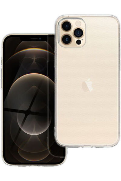 OEM Πίσω Κάλυμμα Σιλικόνης 2mm Διαφανές (iPhone 12 Pro Max)