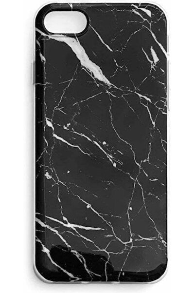 WOZINSKY Μαρμάρινη Πίσω Θήκη Σιλικόνης Μαύρη (Redmi Note 10 5G / Poco M3 Pro)