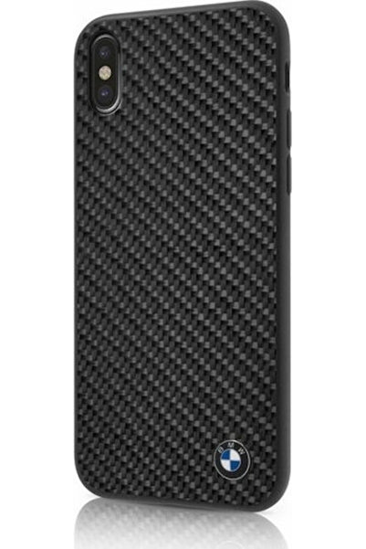BMW Bmhci65mbc Iphone Xs Max Μαύρο/μαύρο Πίσω Κάλυμμα Signature-Carbon Πλαστι...