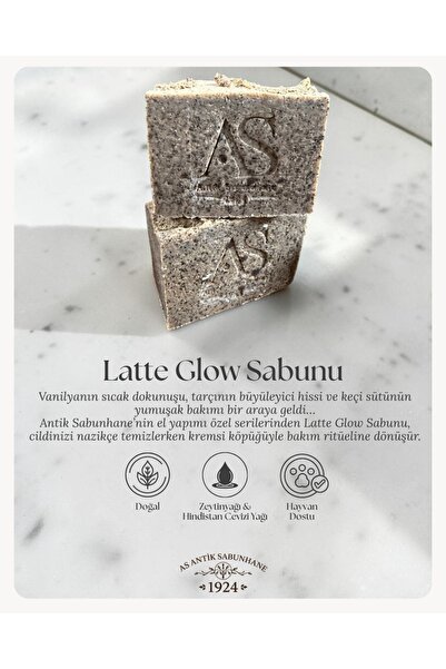 AS ANTİK SABUNHANE 1924 Latte Glow Sabunu